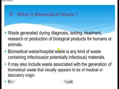 bio medical waste management-medical waste