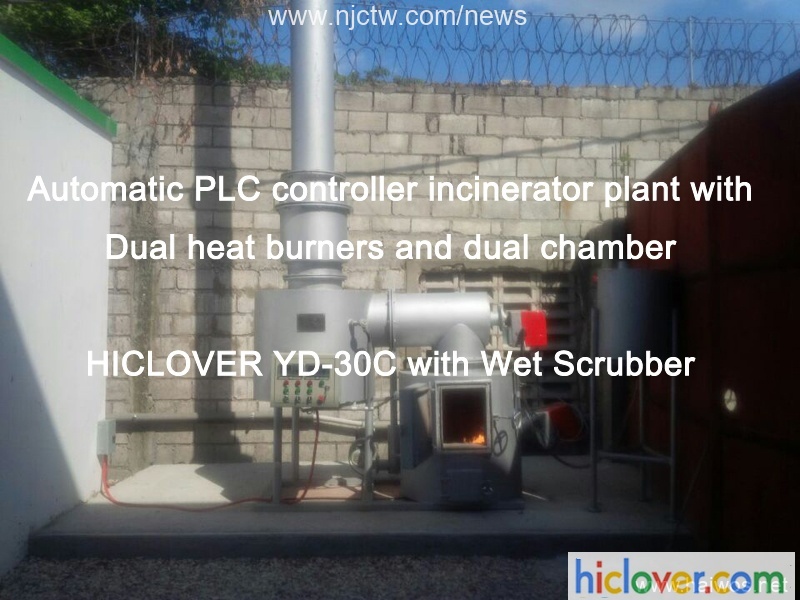 (Automatic PLC controller heater plant with Double heat heaters and also twin c…