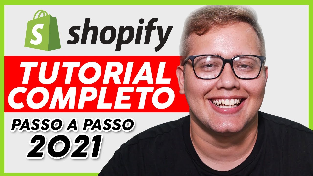 Tutorial COMPLETO de Dropshipping para iniciantes 2021 –  Como criar uma Loja Shopify do ZERO-shopify