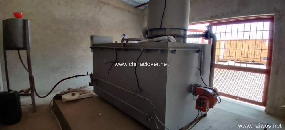 General waste incinerator, dual chamber (primary & secondary)