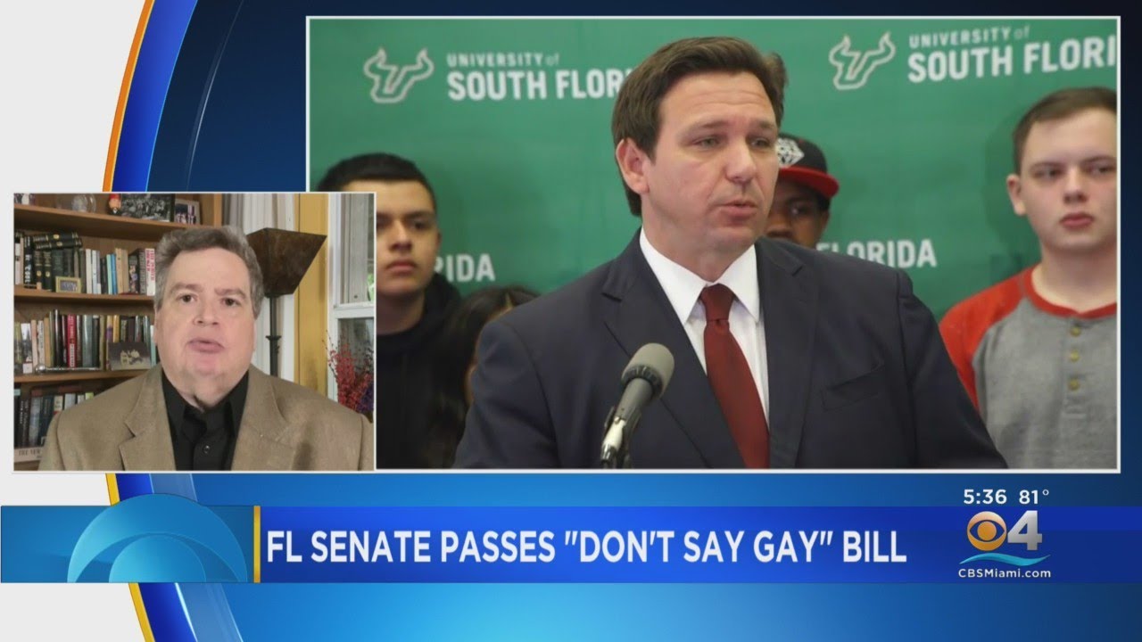 Controversial 'Don't Say Gay' Bill Passes Florida Senate