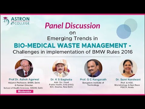 Panel Discussion on " Emerging Trend in Bio-medical Waste Management"|  Date- 04.03.2022-medical waste