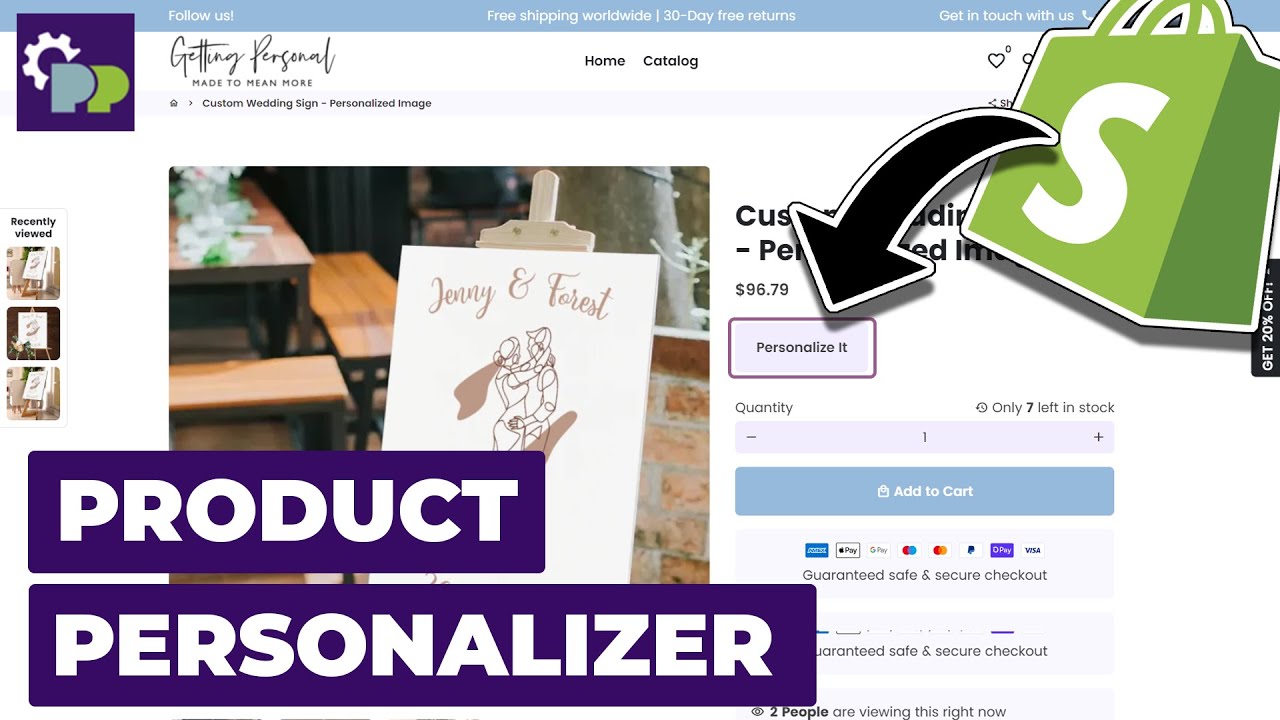 Product Personalizer Shopify App Tutorial-shopify