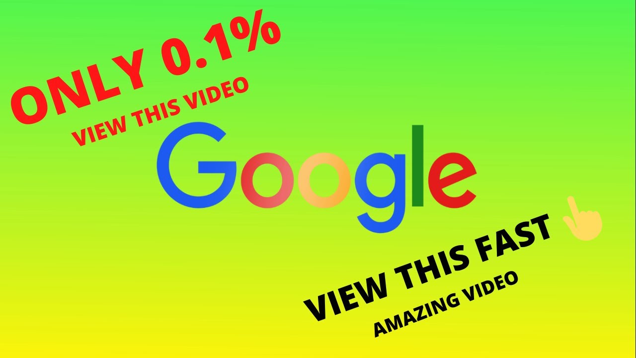 NON-COPYRIGHT | GREEN SCREEN GOOGLE | HD RESOULTION |  google year in search