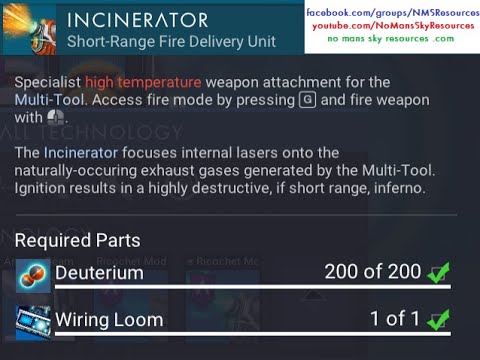 No Man's Sky – Incinerator still in game – August 2021-incinerator