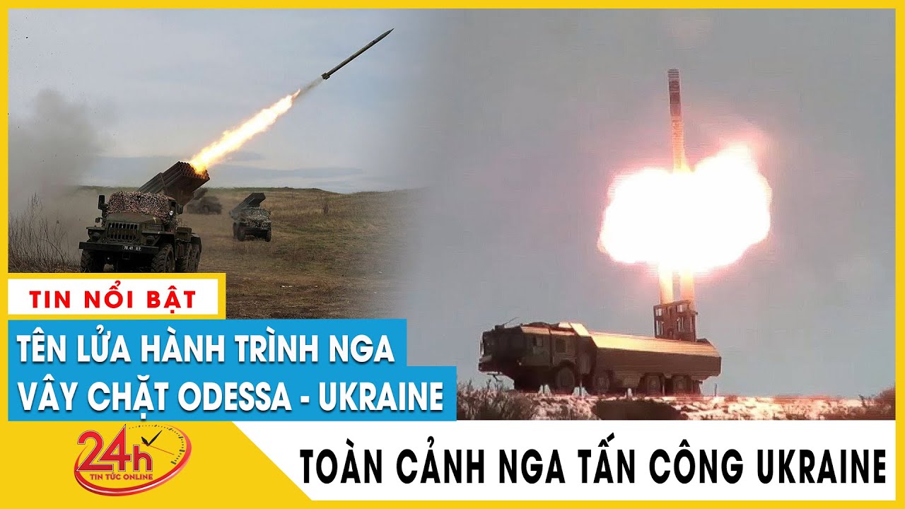Toàn cảnh Nga Tấn Công Ukraine Trưa 10/5: Ukraine cáo buộc Nga phóng 3 tên lửa siêu thanh vào Odessa-ukraine