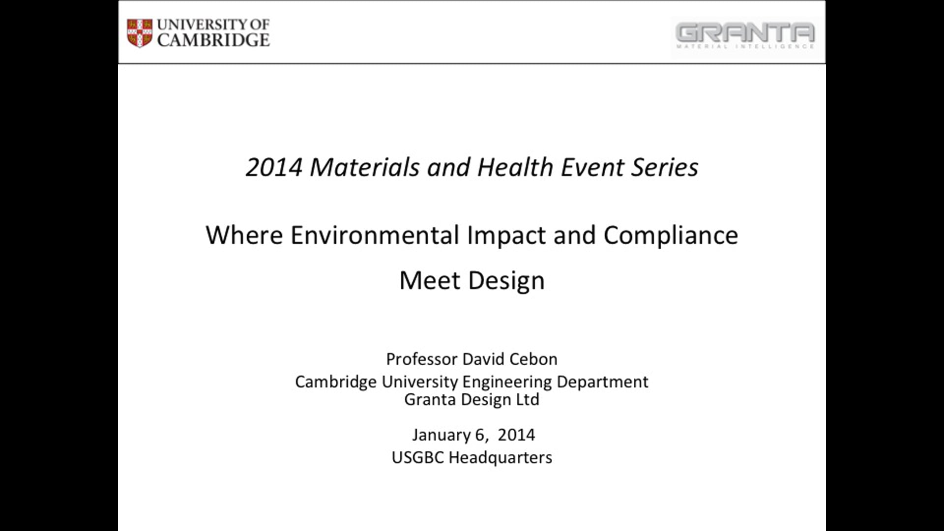 Where Environmental Impact and Compliance Meet Design-environmental
