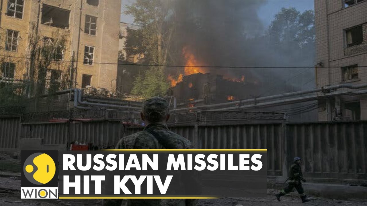 Russian strikes hit Kyiv, Moscow steps up air strikes on Ukraine | English News | World News | WION-ukraine