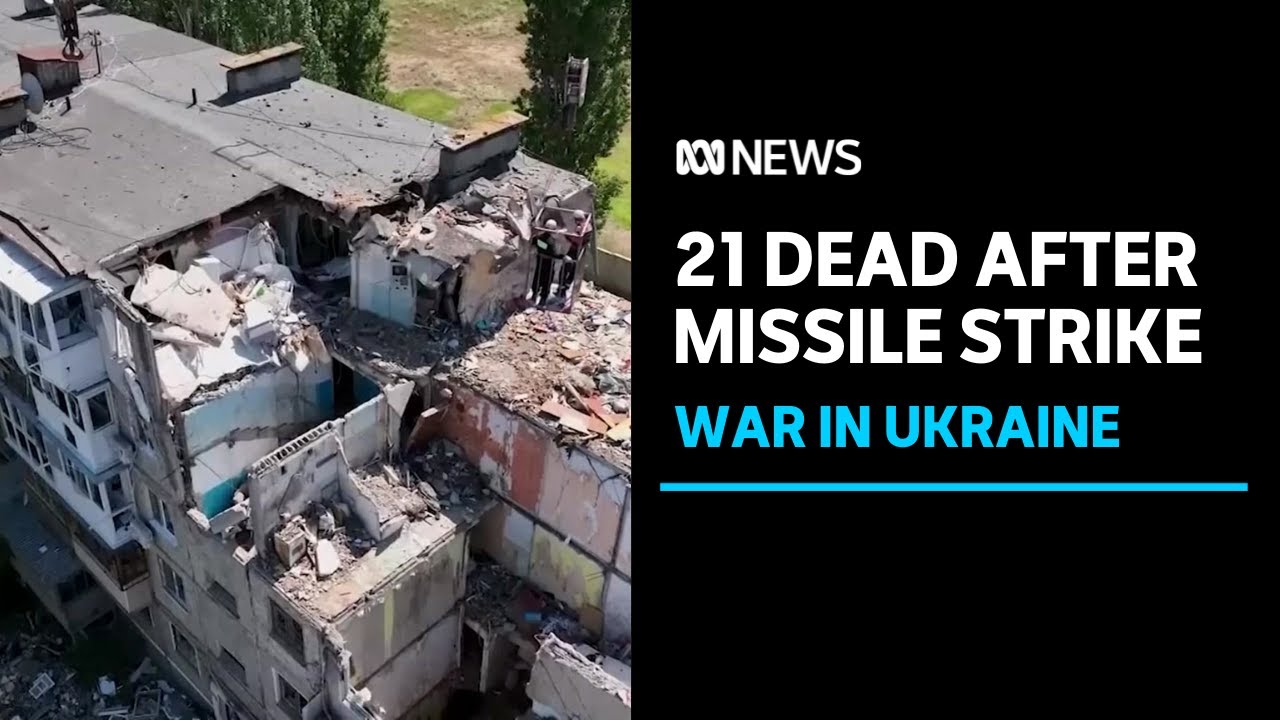 21 dead in Russian missile strike in Ukraine's south | ABC News-ukraine